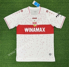 (S-4XL) 2023-2024 VfB Stuttgart Home White Thailand Soccer Jersey AAA-403