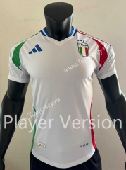 Player Version 2023-2024 Italy White Thailand Soccer Jersey AAA-SJ