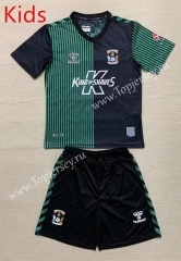 2023-2024 Coventry City 2nd Away Green&Black Kids/Youth Soccer Uniform-AY