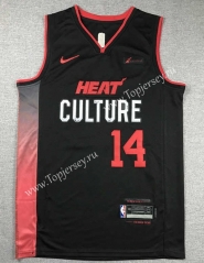 2024 City Edition Miami Heat Black #14 NBA Jersey-311