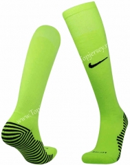Nike Fluorescent Green Soccer Normal Socks