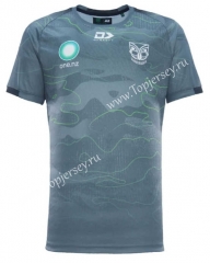 2023 New Zealand Warriors Gray Thailand Rugby Jersey