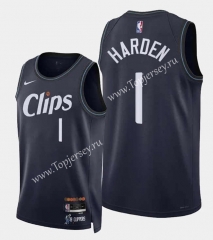 2024 City Edition Los Angeles Clippers Black #1 NBA Jersey-311