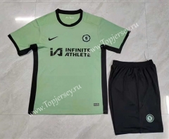 2023-2024 Chelsea Green Soccer Uniform-709