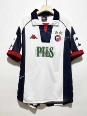 Retro Version 99-01 Crvena Zvezda Away White&Blue Thailand Soccer Jersey AAA-7505