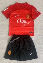 2023-2024 RCD Mallorca Home Red Soccer Uniform-AY