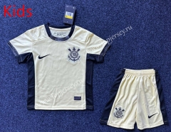 2023-2024 Corinthians 2nd Away Yellow Kids/Youth Soccer Unifrom-GB