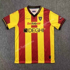 2023-2024 US Lecce Home Red&Yellow Thailand Soccer Jersey AAA-417