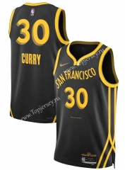 2024 City Edition Golden State Warriors Black #30 NBA Jersey-311