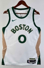 2024 City Edition Boston Celtics White #0 NBA Jersey-311