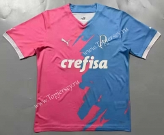 (S-4XL) 2023-2024 Special Version SE Palmeiras Blue&Pink Thailand Soccer Jersey AAA-908