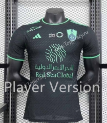 Player Version 2023-2024 Al Ahli Saudi Black Thailand Soccer Jersey AAA-888