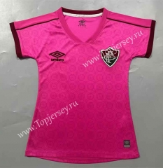 2023-2024 Fluminense de Feira Pink Women Thailand Soccer Jersey AAA-908