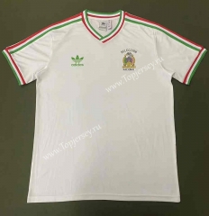 Retro Version 1985 Mexico White Thailand Soccer Jersey AAA-2044