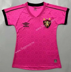 2023-2024 Sport Recife Pink Women Thailand Soccer Jersey AAA-908