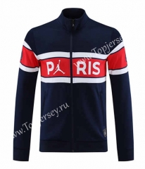 2023-2024 Paris SG Royal Blue&Red Thailand Soccer Jacket-LH