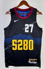 2024 City Edition Denver Nuggets Black #27 NBA Jersey-311