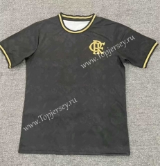 2023-2024 Commemorative Version Flamengo Black Thailand Polo Shirt-2044