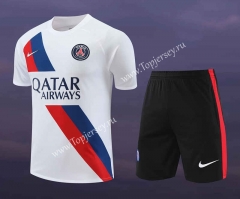 2023-2024 Paris White Thailand Soccer Uniform-418