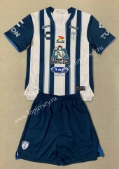2023-2024 Pachuca Home Blue&White Soccer Unifrom-AY
