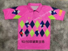 Retro Version 92-93 CE Campos Home Pink (J. CAMPOS#1 )Thailand Soccer Jersey AAA-9755