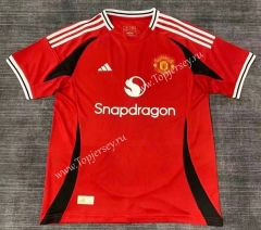 2024-2025 Manchester United Home Red Thailand Soccer Jersey AAA-2818