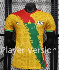 Player Version 2024-2025 Burkina Faso Yellow Thailand Soccer Jersey AAA-888