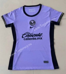 2023-2024 Club America 2nd Away Purple Thailand Women Soccer Jersey AAA-3689
