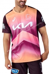 2024 Mustang Pink Thailand Training Rugby Shirt