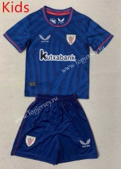 125 Anniversary Athletic Bilbao Blue Kids/Youth Soccer Unifrom-AY
