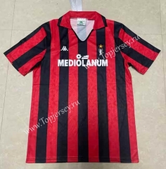 Retro Version 14-15 AC Milan Home Red&Black Thailand Soccer Jersey AAA-422