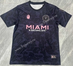 2023-2024 Special Version Inter Miami CF Black Thailand Soccer Jersey AAA