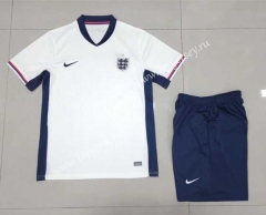 2024-2025 England Home White Soccer Uniform-6748