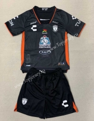 2023-2024 Pachuca Away Black Soccer Unifrom-AY
