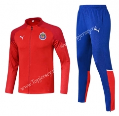 2023-2024 Deportivo Guadalajara Red Thailand Soccer Jacket Uniform-HR