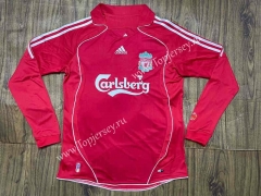 Retro Version 06-07 Liverpool Home Red LS Thailand Soccer Jersey AAA-SL