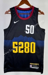 2024 City Edition Denver Nuggets Black #50 NBA Jersey-311