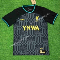 (S-4XL) 2023-2024 Joint Version Liverpool Black&Gray Thailand Soccer Jersey AAA-403