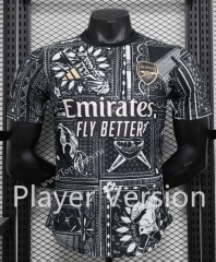 Player Version 2023-2024 Special Version Arsenal Black Thailand Soccer Jersey AAA-888
