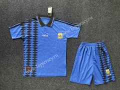 Retro Version 1994 World Cup Argentina Away Blue Soccer Uniform-GB