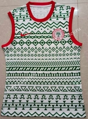 2023-2024 Special Version Nigeria White&Green Thailand Soccer Jersey Vest
