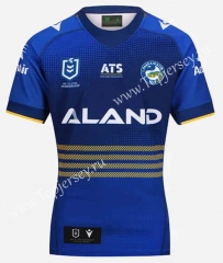 2024 Manna Fish Home Blue Thailand Rugby Jersey