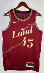 2024 City Version Cleveland Cavaliers Red #45 NBA Jersey-311