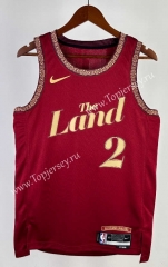 2024 City Version Cleveland Cavaliers Red #2 NBA Jersey-311