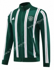 2023-2024 Manchester United Green Thailand Soccer Jacket-LH