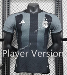 Player Version 2023-2024 Special Version Argentina Black&Gray Thailand Soccer Jersey AAA-888