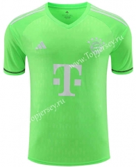 2023-2024 Bayern München Goalkeeper Fluorescent Green Thailand Soccer Jersey AAA-418