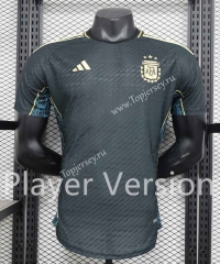 Player Version 2024-2025 Special Version Argentina Black Thailand Soccer Jersey AAA-888
