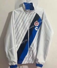 (S-3XL) 2024-2025 Club Tijuana Blue&White Double-Sided Wear Thailand Trench Coats-0255