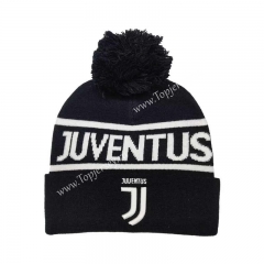 Juventus Black Knit Cap